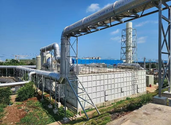 海口顏春嶺生活垃圾填埋場(chǎng)滲濾液處理廠除臭工程02